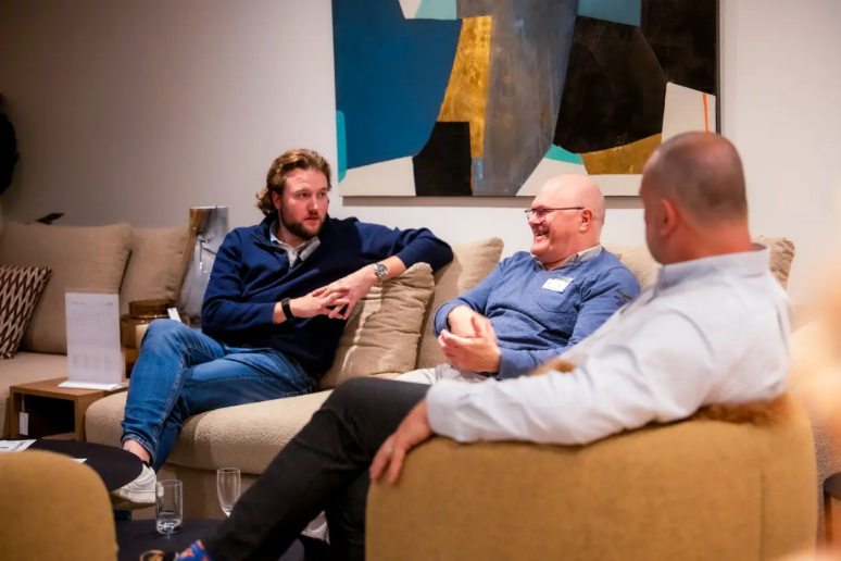 Construction Speed Networking bij Furnitale